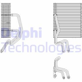 Comprar Evaporador, aire acondicionado de DELPHI TSP0525177 a bajo precio de 61,22 €