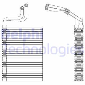 Verdampfer, Klimaanlage von DELPHI TSP0525197