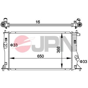 Achetez des Radiateur du moteur JPN 60C9027-JPN à prix pour 67,52 €
