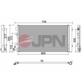 Klimakondensator 60C9127-JPN