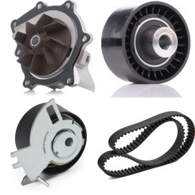 Achetez des Kit de distribution + pompe à eau RIDEX 3096W0418 à prix pour 112,55 €