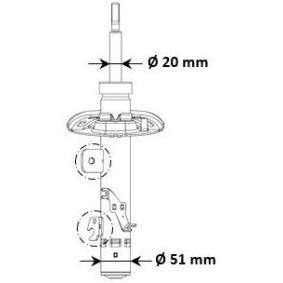 Stoßdämpfer 3338057 für C4 II Kasten / Schrägheck (NC_) für 55,70 CHF