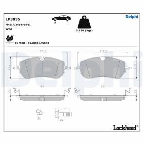 Acquista Kit pastiglie freni da DELPHI LP3835 a buon mercato per soli 88,84 €