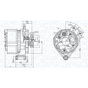 Lichtmaschine von MAGNETI MARELLI