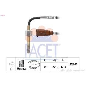 Compre Sensor, temperatura dos gases de escape da FACET 22.0347 a um preço baixo por 110,35 €