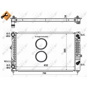 Comprar Sensor, temp. gas escape de NRF 707072 a bajo precio de 124,51 €