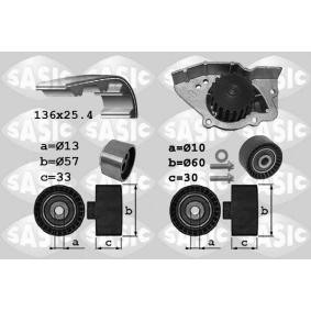 Acquista Kit cinghia distribuzione, pompa acqua da SASIC 3900041 a buon mercato per soli 121,23 €