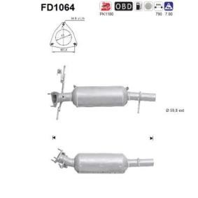 Compre Filtro de partículas da AS FD1064 a um preço baixo por 384,62 €