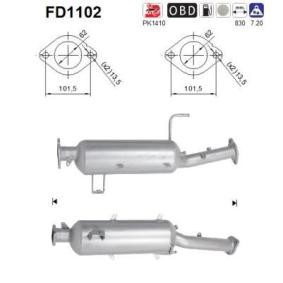 Köp Partikelfilter (DPF) av AS FD1102 till det låga priset 5016,01 kr