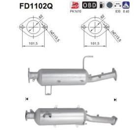 Köp Partikelfilter (DPF) av AS FD1102Q till det låga priset 6360,99 kr