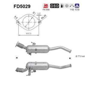 Partikelfilter (DPF) FD5029