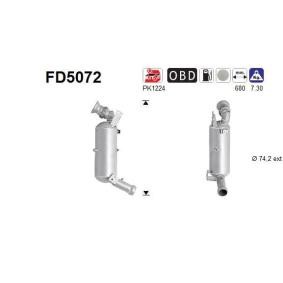 Partikelfilter (DPF) FD5072