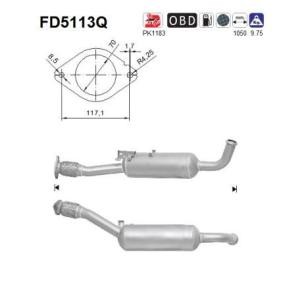 Partikelfilter (DPF) von AS FD5113Q
