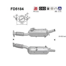 Partikelfilter (DPF) FD5184