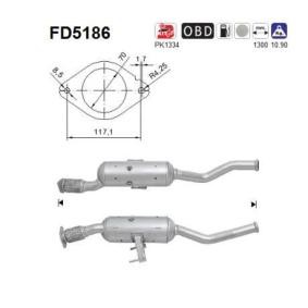 Partikelfilter (DPF) FD5186