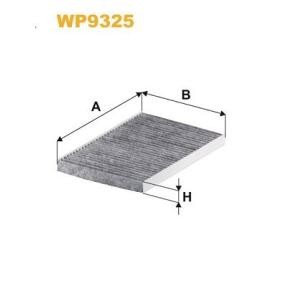 Köp Kupéfilter av WIX FILTERS WP9325 till det låga priset 234,33 kr