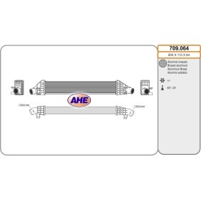 Köp Intercooler av AHE 709.064 till det låga priset 3137,28 kr