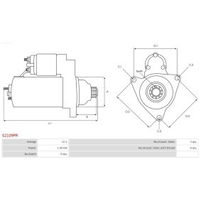 Anlasser S2109PR