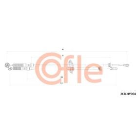Acquista Cavo comando, Cambio manuale da COFLE 92.2CB.HY004 a buon mercato per soli 62,86 €