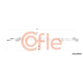 Acquista Cavo comando, Cambio manuale da COFLE 92.2CB.OP019 a buon mercato per soli 67,71 €