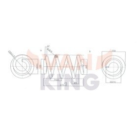Fahrwerksfeder FT12283K