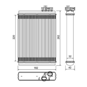 Acquista Scambiatore calore per riscaldamento abitacolo da HART 630 920 a buon mercato per soli 73,21 €