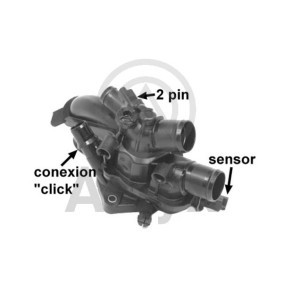 Kühlwasserthermostat von Aslyx AS-535582