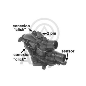 Kühlwasserthermostat von Aslyx AS-535584
