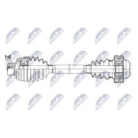 Comprar Árbol de transmisión de NTY NPW-AU-032 a bajo precio de 143,78 €