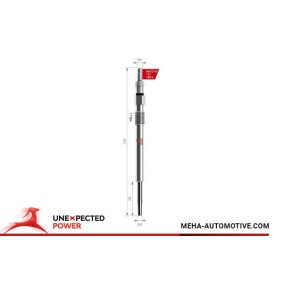 Glühkerze von MEHA AUTOMOTIVE