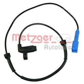 Achetez des Capteur ABS METZGER 0900062 à prix pour 27,80 €