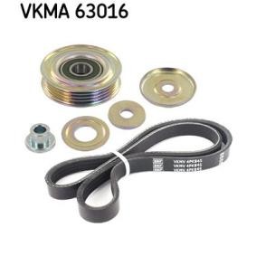 Achetez des Jeu de courroies trapézoïdales à nervures SKF VKMA 63016 à prix pour 43,37 €