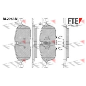 Köp Bromsbelägg av FTE BL2963B1 till det låga priset 802,95 kr