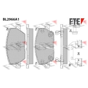 Köp Bromsbelägg av FTE BL2966A1 till det låga priset 731,48 kr
