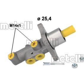 Comprar Cilindro principal de freno de METELLI 05-1185 a bajo precio de 62,47 €