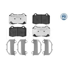 Compre Pastilhas de travão da MEYLE 025 257 4315/PD a um preço baixo por 34,43 €