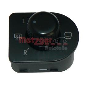 Comprar Conmutador, ajuste de espejo de METZGER 0916065 a bajo precio de 13,73 €