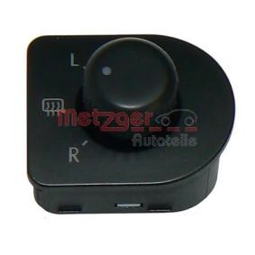 Comprar Conmutador, ajuste de espejo de METZGER 0916071 a bajo precio de 13,65 €