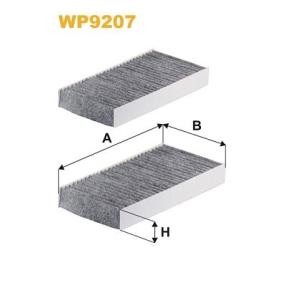 Compre Filtro, ar do habitáculo da WIX FILTERS WP9207 a um preço baixo por 30,88 €