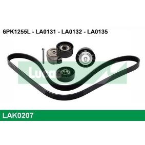 Keilrippenriemensatz LAK0207 von LUCAS günstig für 85,43 € online kaufen