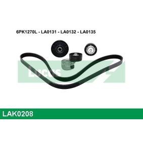 Keilrippenriemensatz LAK0208 von LUCAS günstig für 85,51 € online kaufen