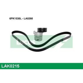 Keilrippenriemensatz LAK0215 von LUCAS günstig für 86,44 € online kaufen