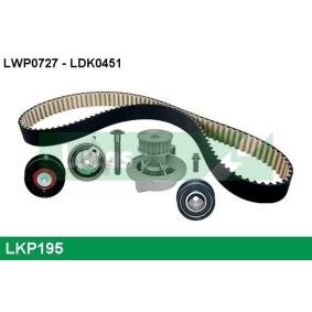 Achetez des Kit de distribution + pompe à eau LUCAS LKP195 à prix pour 99,83 €