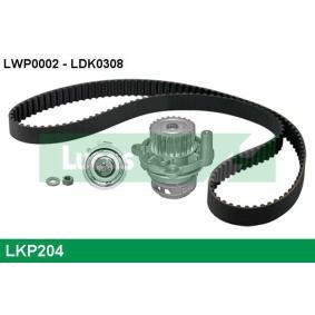 Wasserpumpe + Zahnriemensatz von LUCAS LKP204