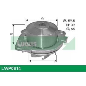 Achetez des Pompe à eau LUCAS LWP0614 à prix pour 38,33 €