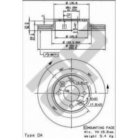 Bremsscheibe 24825 von METZGER günstig für 52,28 € online kaufen
