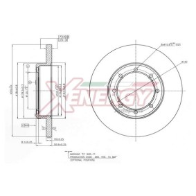 Bremsscheibe von AP XENERGY günstig für 53,13 €