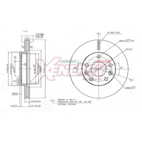 Bremsscheibe von AP XENERGY