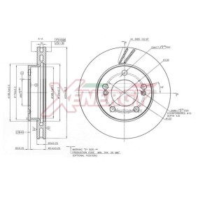 Bremsscheibe von AP XENERGY günstig für 54,18 €