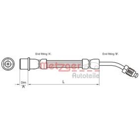 Comprar Latiguillo de freno de METZGER 4111108 a bajo precio de 16,02 €